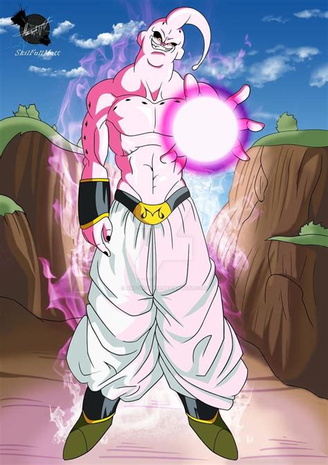 Super Buu By Art Worrior On Deviantart Art Visual Art Digital Drawing