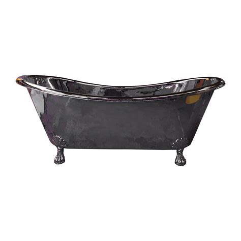 Bathtub resurfacing is possible to revitalize and restore the surface of. Clawfoot Copper Bathtub Full Nickel Finish - Coppersmith ...