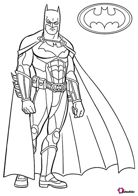 Free Superhero Printable Coloring Pages