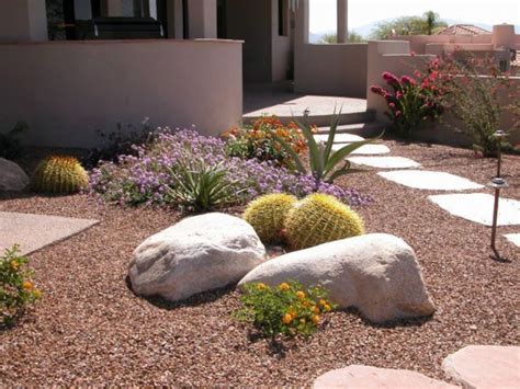 Beautiful 10 Zeroscape Front Yard Ideas For Inspiration In 2020 Front