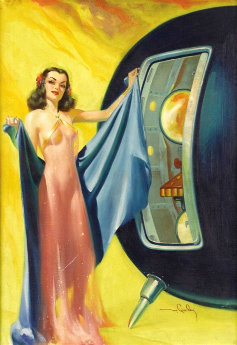 Pin By Brian Mcdonald On Retro Sci Fi Science Fiction Art Space Girl Retro Futurism