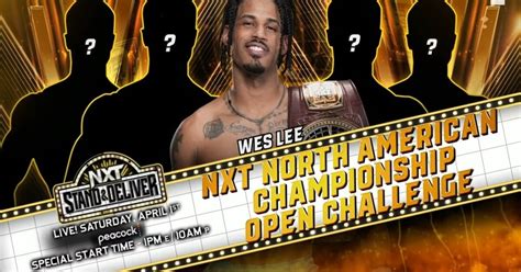 Nxt North American Title Match Set For Nxt Stand And Deliver
