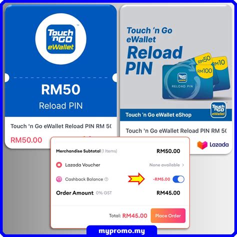 Lazada Buy Tng Ewallet Reload Pin From Official Store January 2024