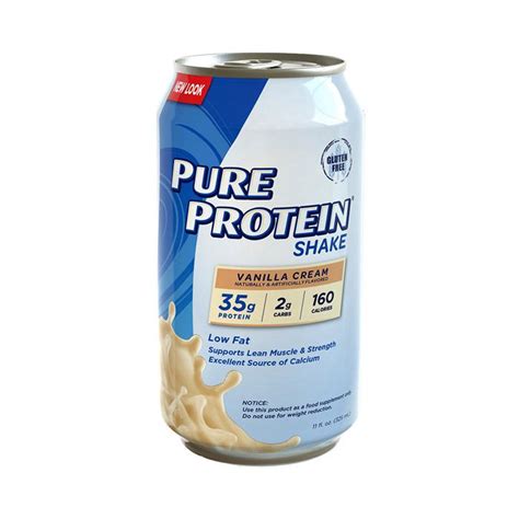 Buy Pure Protein 35g Shake Vanilla Cream Shake 325 Ml Life Pharmacy