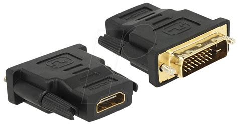 Delock Adaptor Dvi Plug Hdmi Jack At Reichelt Elektronik