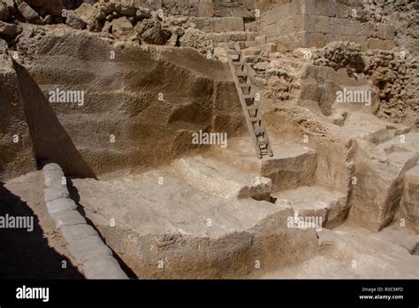 Jerusalem Excavations In The Ancient City Of David Stock Photo Alamy