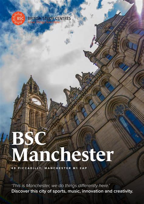 Bsc Manchester Fact File By British Study Centres Issuu