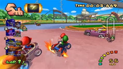 Retrogaming Mario Kart Double Dash Racing Doubly Insane