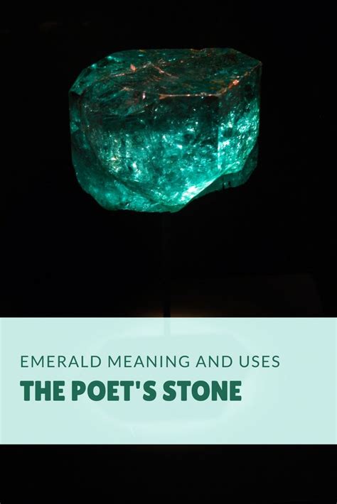The Poets Stone Emerald Gemstone Meaning And Uses — Crystal Meanings
