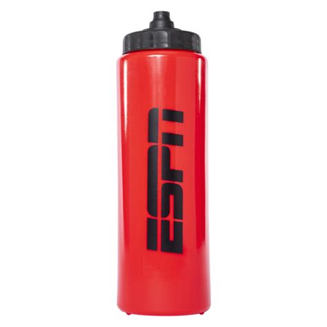 Espn® Squeeze Sport Water Bottle 30oz Red Five Below Let Go