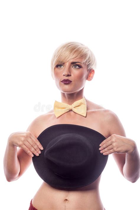 Woman Covering Breasts Hat Stock Photos Free Royalty Free Stock Photos From Dreamstime