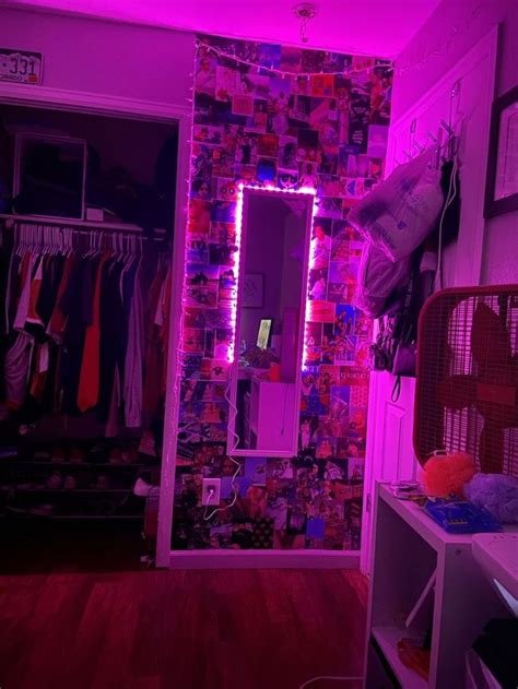 Aesthetic Euphoria Room Inspo💗 Neon Room Room Design Bedroom Room