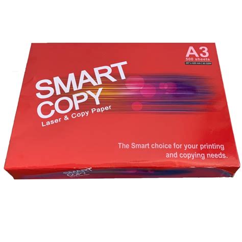 Smart Copy Paper A3 80gsm 500sheetsream White Office Supplies