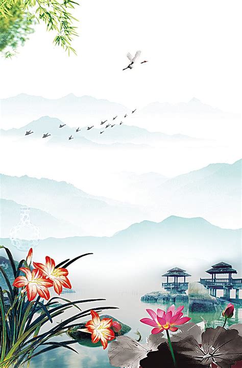 Here is an awesome chinese style background illustration that you are sure to find a great use for. Chinese Style Poster Background | Chinese style, Poster ...