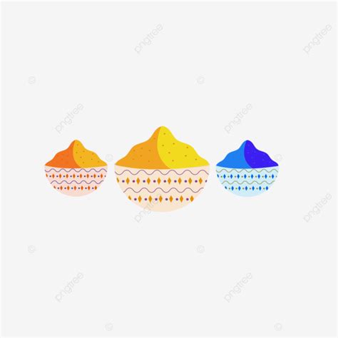 Happy Holi Color Bowl Happy Holi Holi Color Bowl Png And Vector With