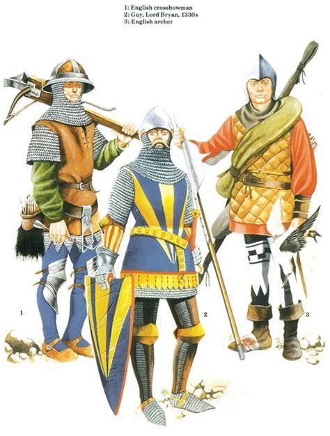 The Scottish And Welsh Wars 12501400 English Soldiers 14th C Osprey
