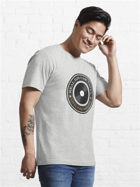 Real DJs Use Vinyl T Shirt For Sale By Raneman Redbubble Djs T Shirts Dj T Shirts