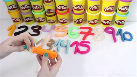 Play Doh Ultimate Rainbow Pack Learn Numbers Play Doh Mountain Of