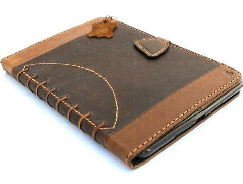 Genuine Leather Case For Apple Ipad Mini 5 2019 Cover Handmade Cards