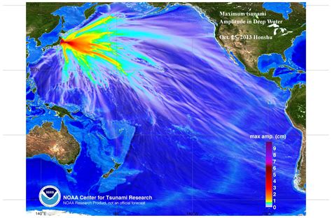 NOAA Center for Tsunami Research - Tsunami Event - October 25, 2013 Honshu, Japan Tsunami