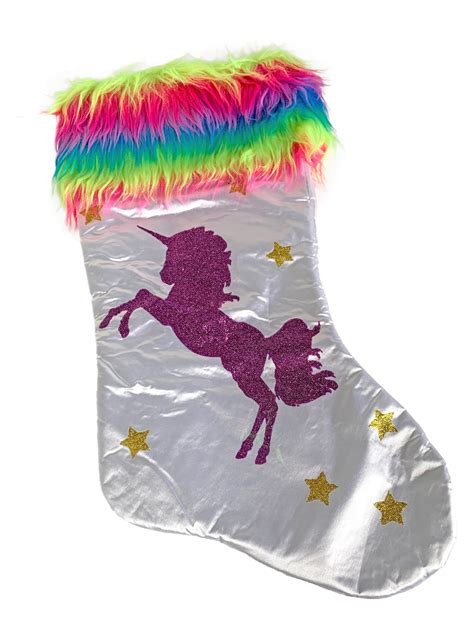 Unicorn Christmas Stocking And Mermaid Christmas Stockings For Kids