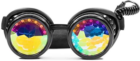 Glofx Pixel Pro Kaleidoscope Goggles [350 Epic Modes] Programmable Rechargeable