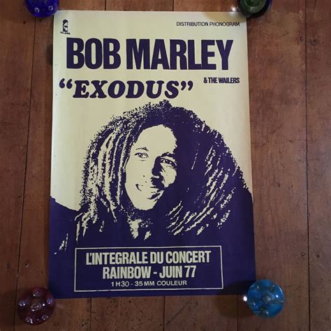 Bob Marley Exodus 1978 Island Records Original Rare Vintage Music