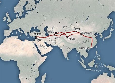 How The Silk Road Was Borntrading Route First Emerged To Help People