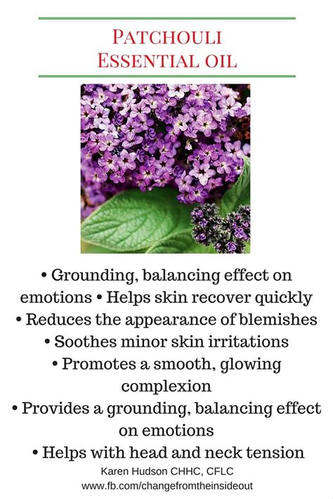 Patchouli Essential Oil Fragrant And Fill With Much Health Benefits
