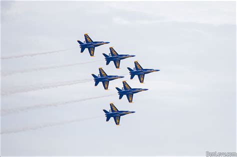 Blue Angels In Formation