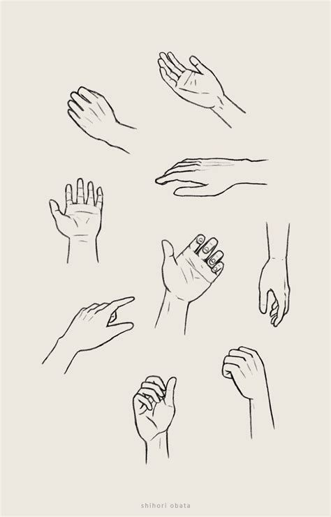 How To Draw Hands Easy Simple Tutorial
