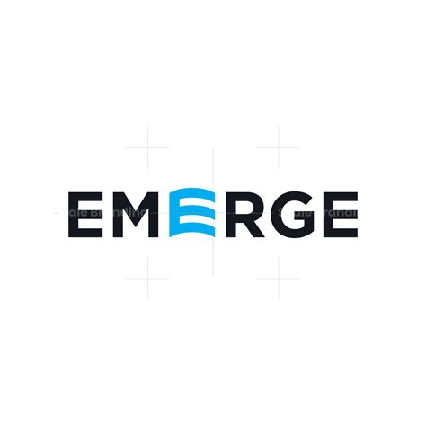 Stylish Emerge Logo In 2020 Trendy Logo Design Logos Logo Design