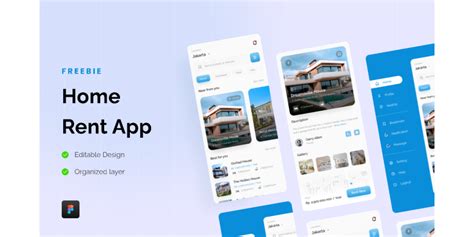 Freebie Home Rent App Ui Design Community Figma