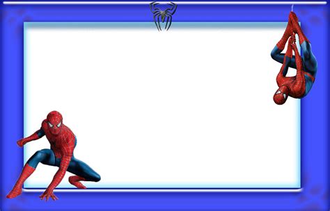 Spiderman: Free Printable Invitations, Cards or Photo Frames. - Oh My ...