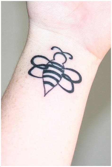 85 Beautiful Bee Tattoos Ideas