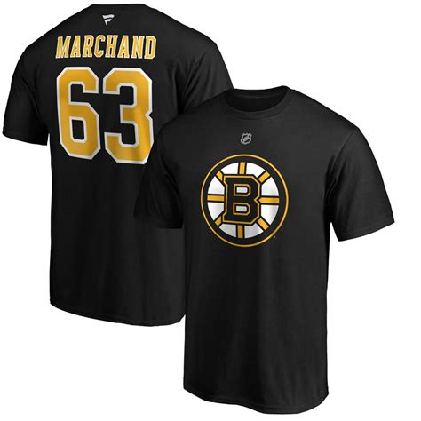 Brad Marchand Boston Bruins Fanatics Branded Authentic Stack Player