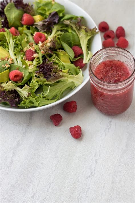 Homemade Raspberry Dressing No Sugar Added A Mind Full Mom