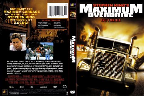 Maximum Overdrive Movie Dvd Scanned Covers 2121maximum Overdrive