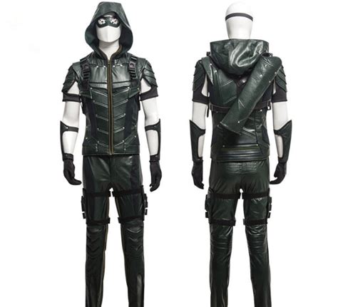 Dc Comics Green Arrow Season 4 Oliver Queen Cosplay Outfit Costume Dc