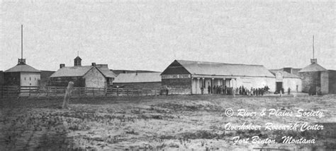 Fort Benton 1869 Fort Benton Montana Fort