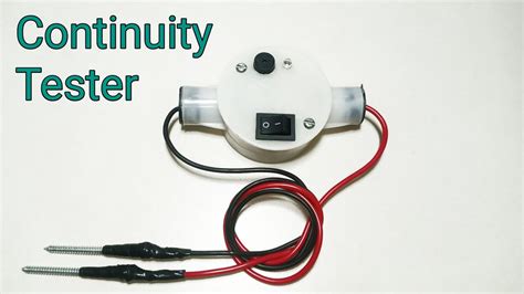 How To Make Continuity Tester At Home Continuity Testing Youtube