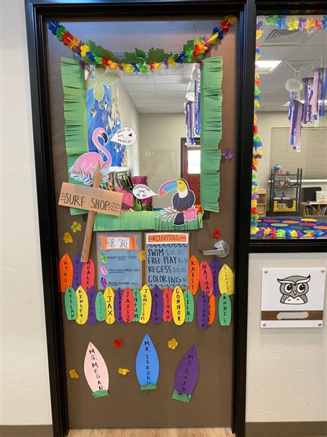 Summer Themed Door Decorations