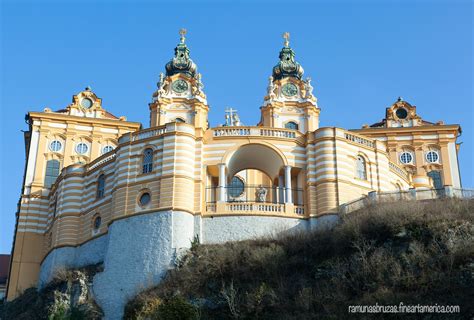 Melk Abbey Benedictine Abbey Over Melk Town In Austria 20161231