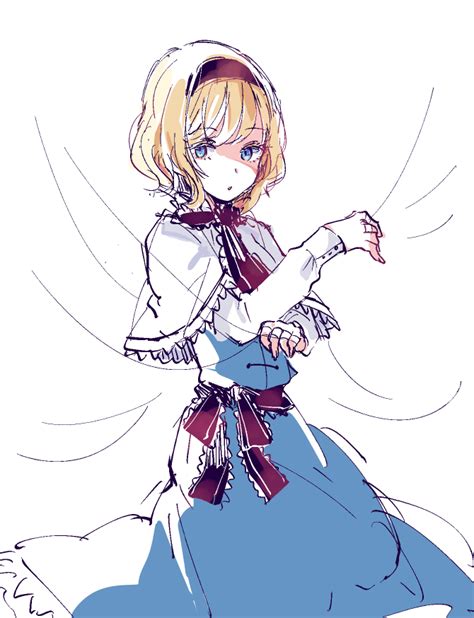 Alice Margatroid Touhou Drawn By Mozukuzu Manukedori Danbooru