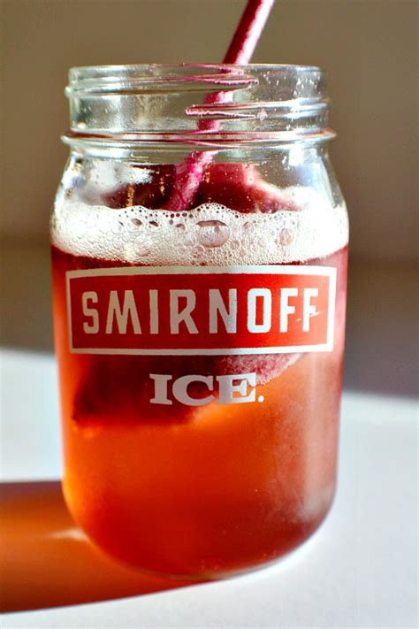 Smirnoff Ice Peach Bellini Float A Cork Fork And Passport