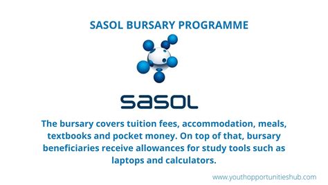 Sasol Is Looking For 275 Bursars For An All Inclusive Bursary For 2023