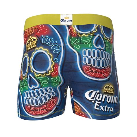 Corona Sugar Skull Mens Boxer Briefs