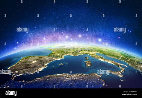 Europe From Space Hi Res Stock Photography And Images Alamy