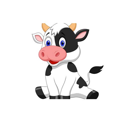 Cattle Infant Livestock Clip Art Cartoon Cow Png Download 10771077