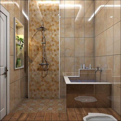 Desain Kamar Mandi Minimalis Kloset Jongkok Shower Yang Keren